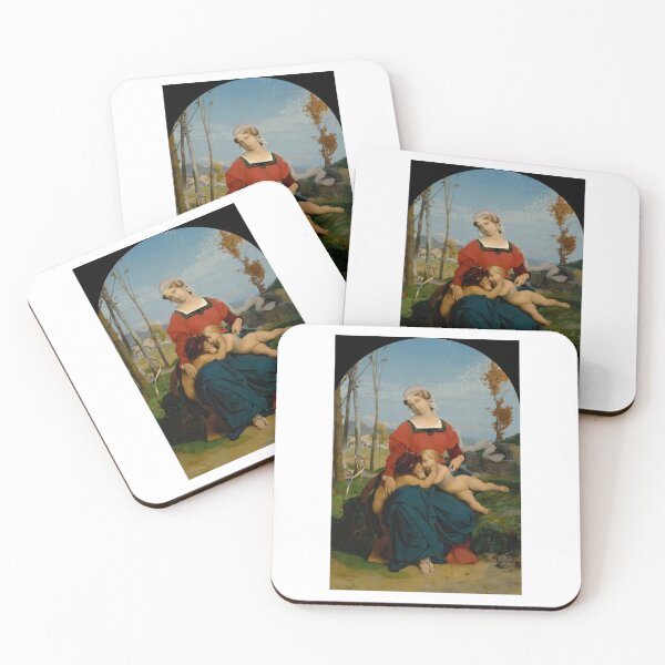 Item preview, Jean-Leon Gerome -La Vierge, L’enfant Jesus Et Saint Jean  designed and sold by TeeARTHY.