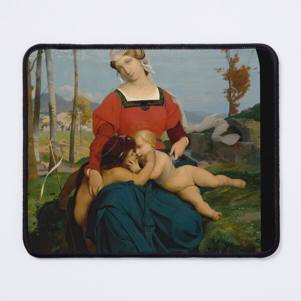 Item preview, Jean-Leon Gerome -La Vierge, L’enfant Jesus Et Saint Jean designed and sold by TeeARTHY.