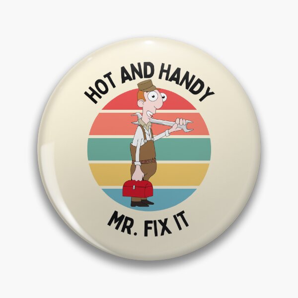 Item preview, Hot and Handy Mr. Fix It. designed and sold by FunnyFactDesign.