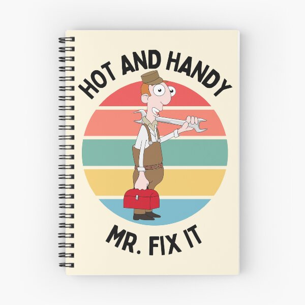 Item preview, Hot and Handy Mr. Fix It. designed and sold by FunnyFactDesign.