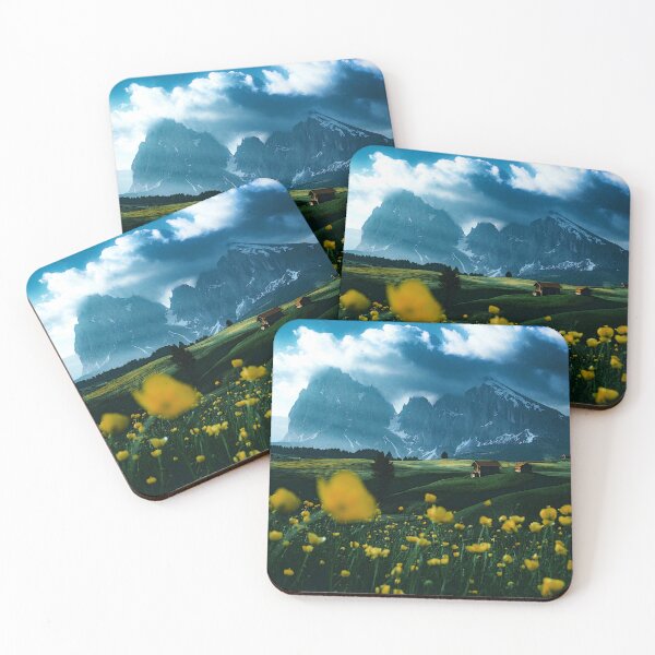 Item preview, Trees with Yellow Flowers designed and sold by Alexandra Rty.