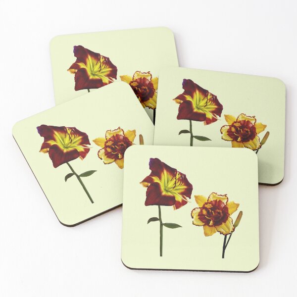 Item preview, Two Daylilies having a Chat designed and sold by Susan Savad.