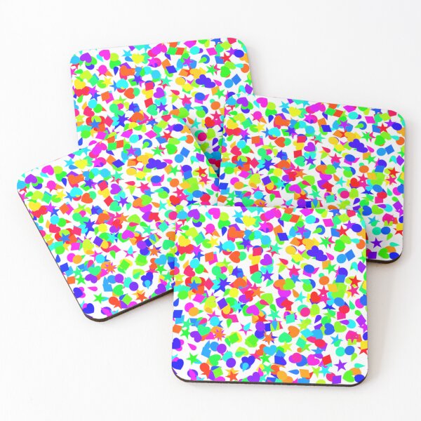 Item preview, Party On! Stars, Hearts, Raindrops, Diamonds and Circles designed and sold by aheartforgod.