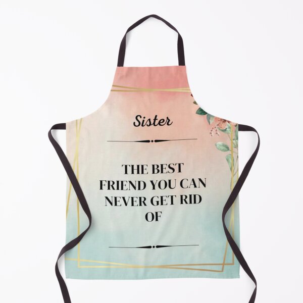 Item preview, Sisters Day|Sibling Love|Frendship Day|Funny Sisters Day Quote designed and sold by The Glasses Girl.