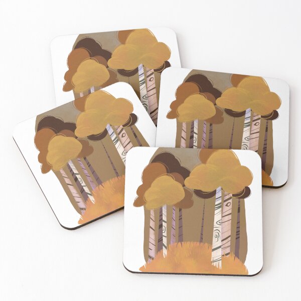 Item preview, Fall Birch designed and sold by acozysketchnook.