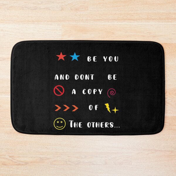 Item preview, be you and dont be a copy of the others designed and sold by design-and-tees.