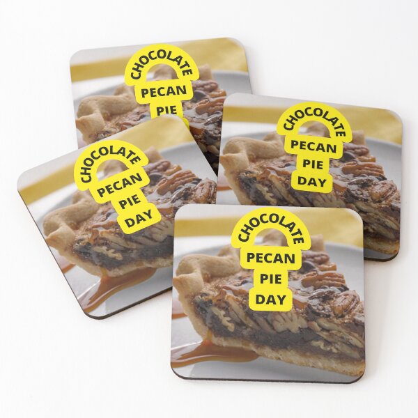 Item preview, CHOCOLATE PECAN PIE DAY 2022 IN USA designed and sold by VividThreadsDesignStudio.