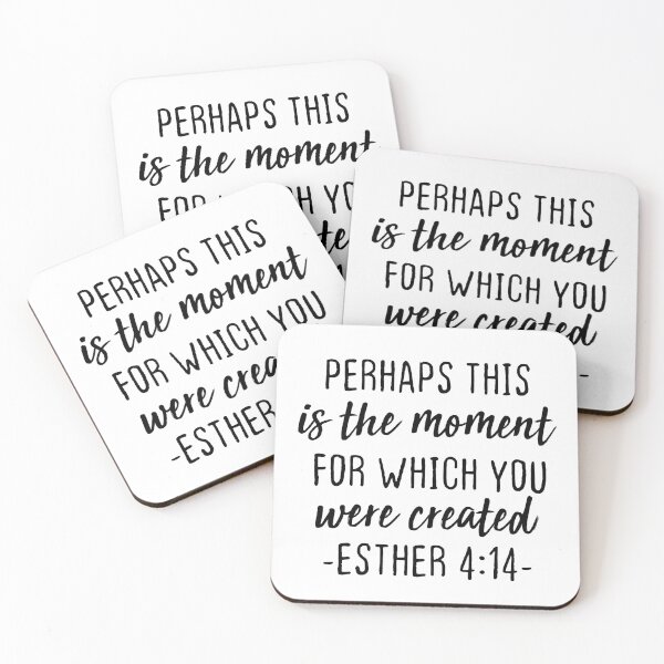 Item preview, bible verse - esther 4:14 designed and sold by Justgoodideas -.
