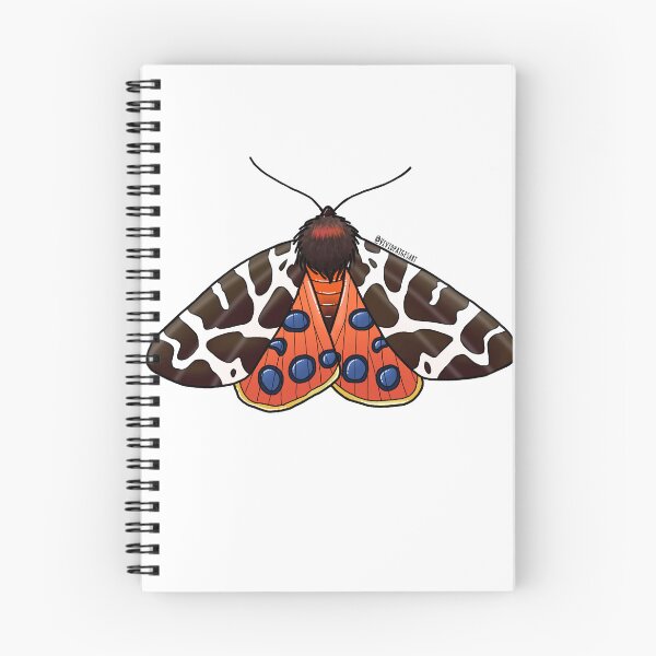 Item preview, Garden Tiger Moth Digital Design  designed and sold by vividpaigesart.