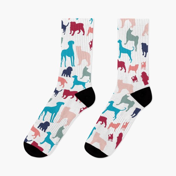 Item preview, Multi-color dog outlines designed and sold by shenanijen.