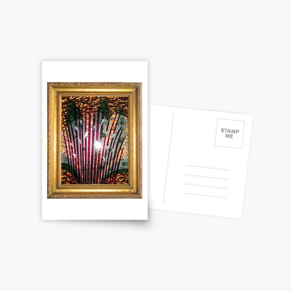 Glass Assemblage Postcard