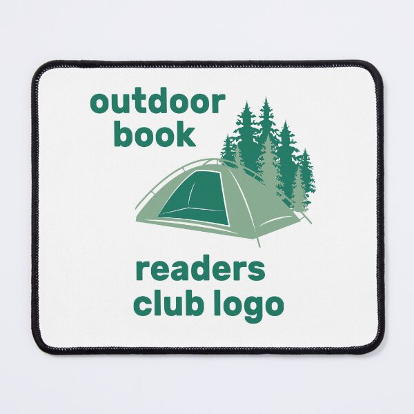 Item preview, outdoor book readers club logo designed and sold by Justgoodideas -.