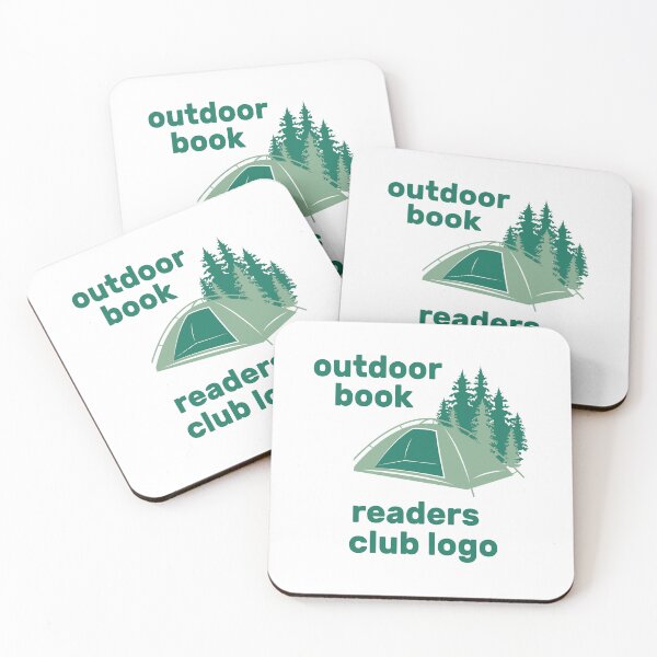 Item preview, outdoor book readers club logo designed and sold by Justgoodideas -.