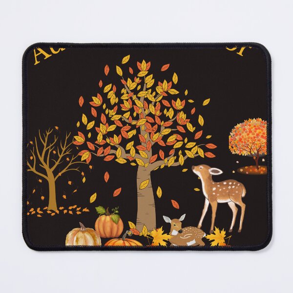 Item preview, Autumn Splendor graphic tee , fall , leaves, deer  designed and sold by Kim  Loftis.
