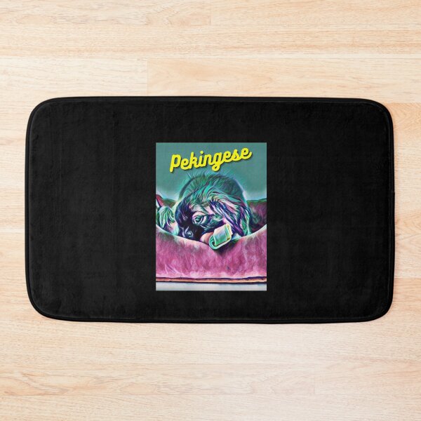 Item preview, Pekingese Chewing Bone In Bed designed and sold by teewearstyle.