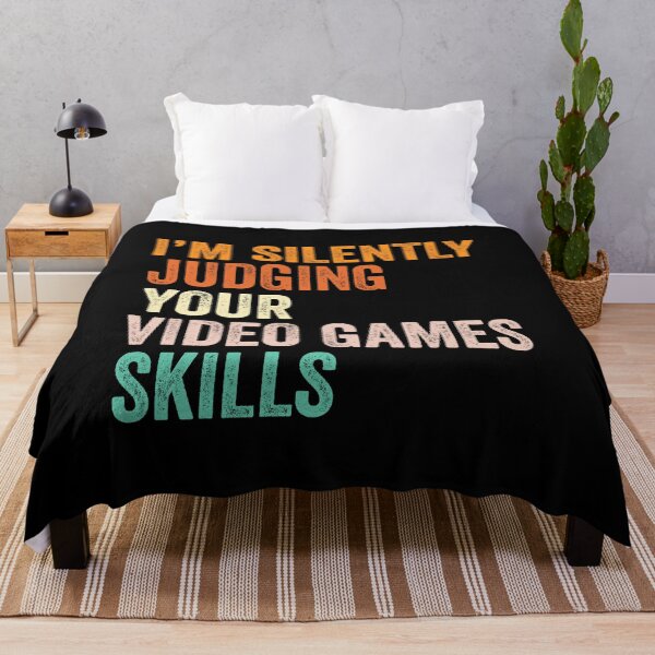 Item preview, I'm Silently Judging Your Video Games Skills T Shirt, Funny Cool Video Games Lovers Mens Womens Girls Birthday Christmas Gift Idea designed and sold by xlnv.