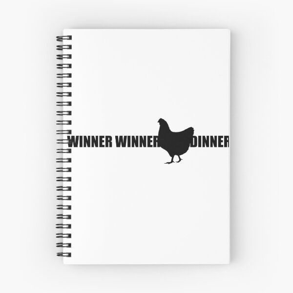 Item preview, WINNER WINNER (black) designed and sold by TheQuirkyFace.
