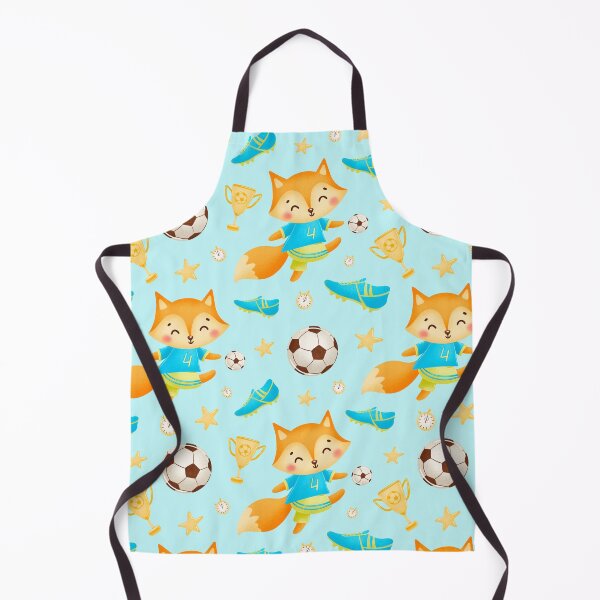 Item preview, soccer fox pattern, designed and sold by Soofingscapes.