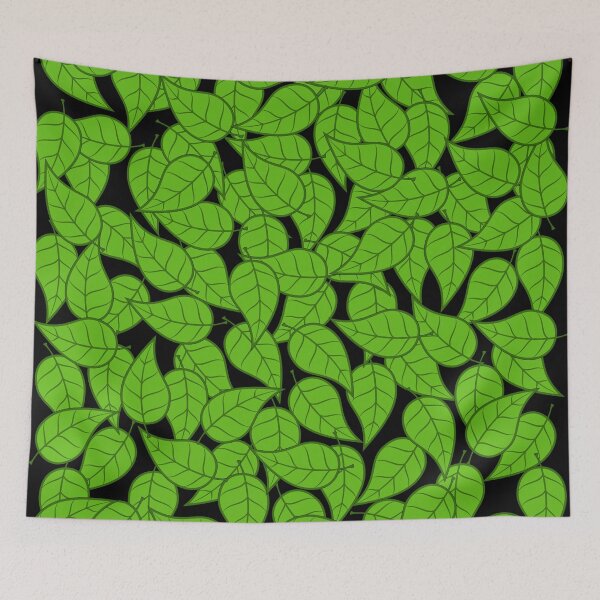 Item preview, Happy Verdant Green Leaves designed and sold by janraydesigns.