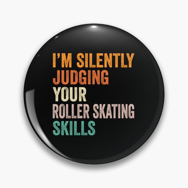 Item preview, I'm Silently Judging Your Roller skating Skills T Shirt, Funny Cool Roller skating Lovers Mens Womens Girls Birthday Christmas Gift Idea designed and sold by xlnv.
