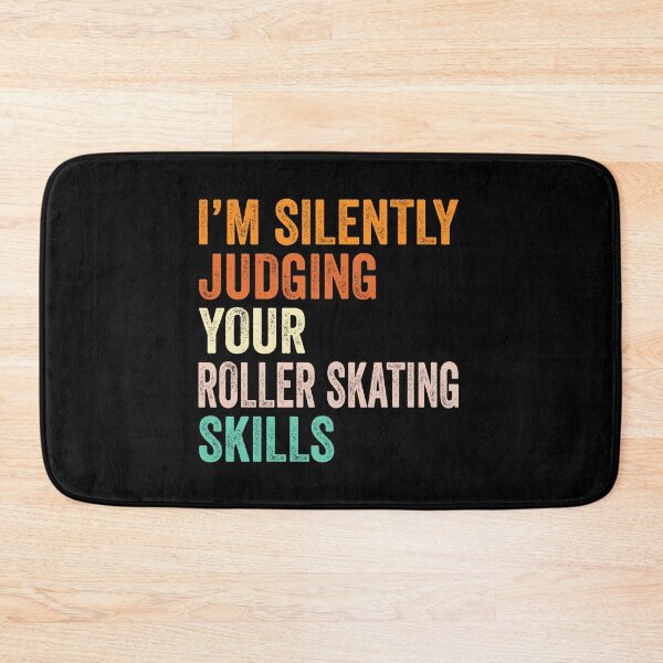 Item preview, I'm Silently Judging Your Roller skating Skills T Shirt, Funny Cool Roller skating Lovers Mens Womens Girls Birthday Christmas Gift Idea designed and sold by xlnv.