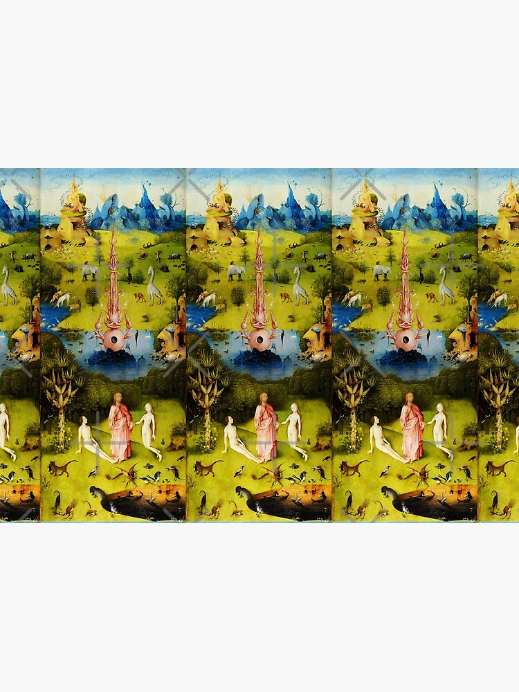 Thumbnail 3 of 3, Jigsaw Puzzle, The Garden of Earthly Delights - Garden Earthly Delights by Hieronymus Bosch designed and sold by TeeARTHY.