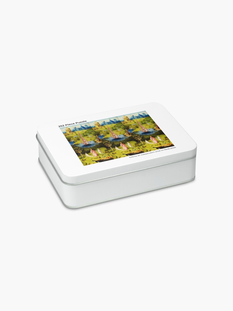 Thumbnail 2 of 3, Jigsaw Puzzle, The Garden of Earthly Delights - Garden Earthly Delights by Hieronymus Bosch designed and sold by TeeARTHY.