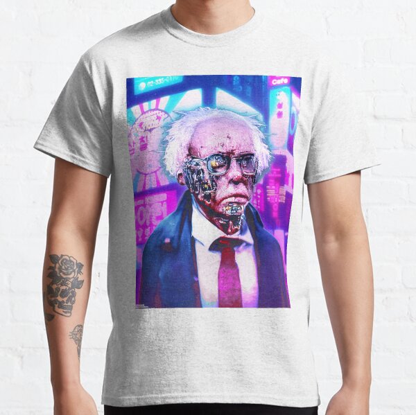 Cyberpunk Bernie Sanders Classic T-Shirt