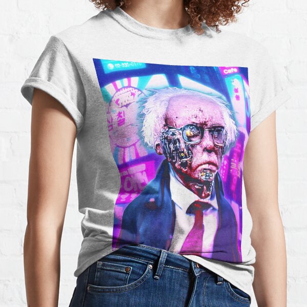 Cyberpunk Bernie Sanders Classic T-Shirt