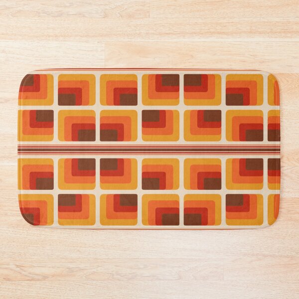 Item preview, Retro 1970’s Geometric Sunset designed and sold by CarolFreire.