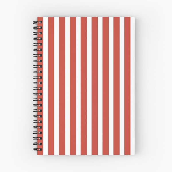 Item preview, Fire Engine Red And White Vertical Stripes  designed and sold by burbankdesigns.