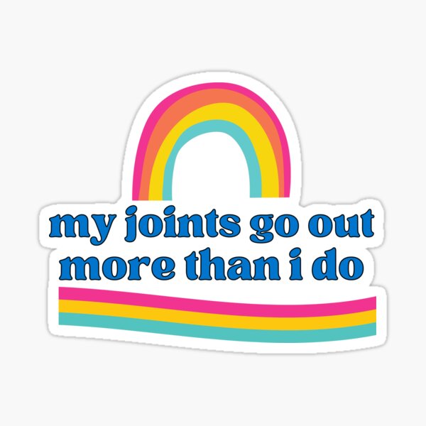 Item preview, My Joints Go Out More Than I Do Spoonie Lupus Fibro Support  designed and sold by positivelyrheum.