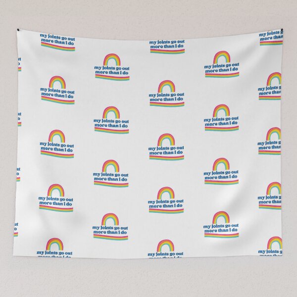 Item preview, My Joints Go Out More Than I Do Spoonie Lupus Fibro Support  designed and sold by positivelyrheum.