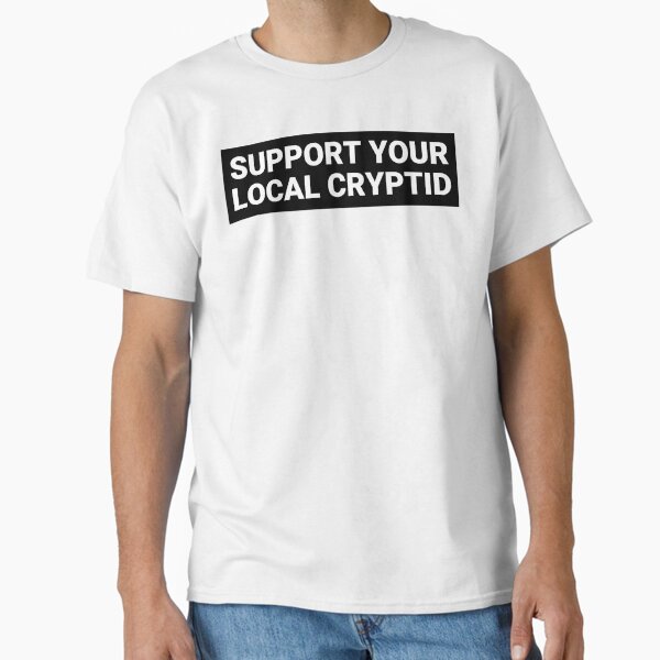 Item preview, Support Your Local Cryptid, Funny cryptid bumper designed and sold by yass-art.