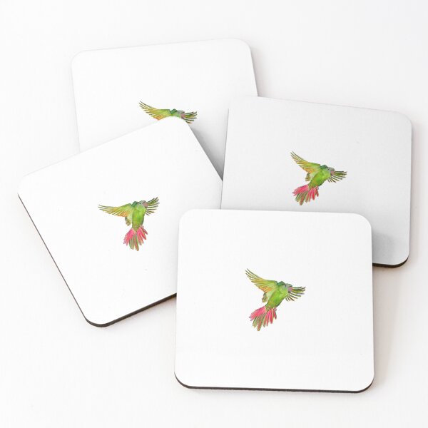 Item preview, Flying Green Parrot Watercolor Painting designed and sold by julyperson.