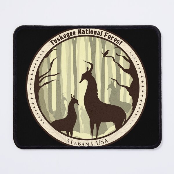 Item preview, Tuskegee National Forest Mystical Deer designed and sold by JordanHolmes.