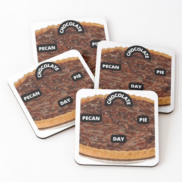 Item preview, CHOCOLATE PECAN PIE DAY 2022 USA designed and sold by VividThreadsDesignStudio.