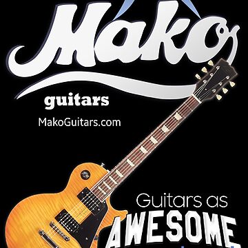 Artwork thumbnail, Mako guitars Awesome as Shark - LesPaul style (06) by Regal-Music