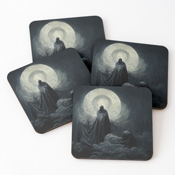 Item preview, God of the Night | Below a Hollow Moon designed and sold by Kazaiart.