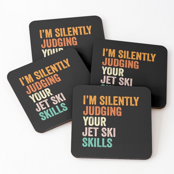 Item preview, I'm Silently Judging Your Jet skiing Skills T Shirt, Funny Cool Jet skiing Lovers Mens Womens Girls Birthday Christmas Gift Idea designed and sold by xlnv.