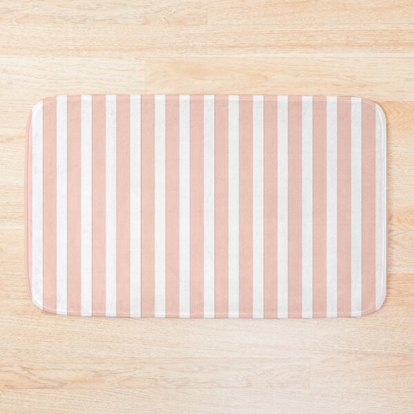 Item preview, Bubblegum Pink And White Vertical Stripes designed and sold by burbankdesigns.