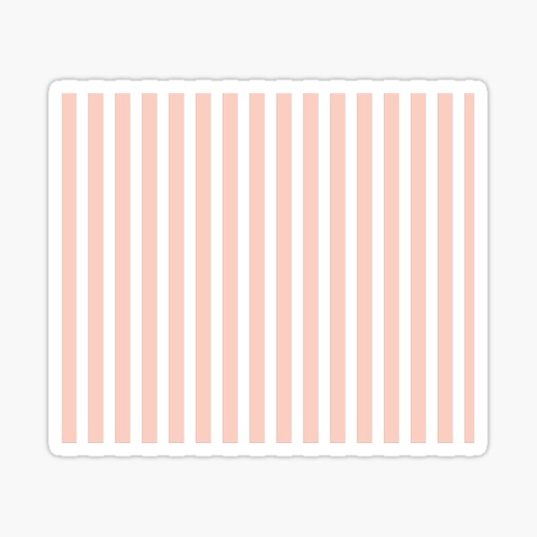 Item preview, Bubblegum Pink And White Vertical Stripes designed and sold by burbankdesigns.