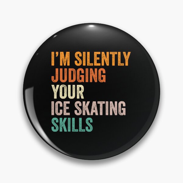Artikelvorschau, T-Shirt „I'm Silently Judging Your Ice Skating Skills“, lustige, coole Eislauf-Liebhaber, Herren und Damen, Mädchen, Geburtstag, Weihnachten, Geschenkidee entworfen und verkauft von xlnv.