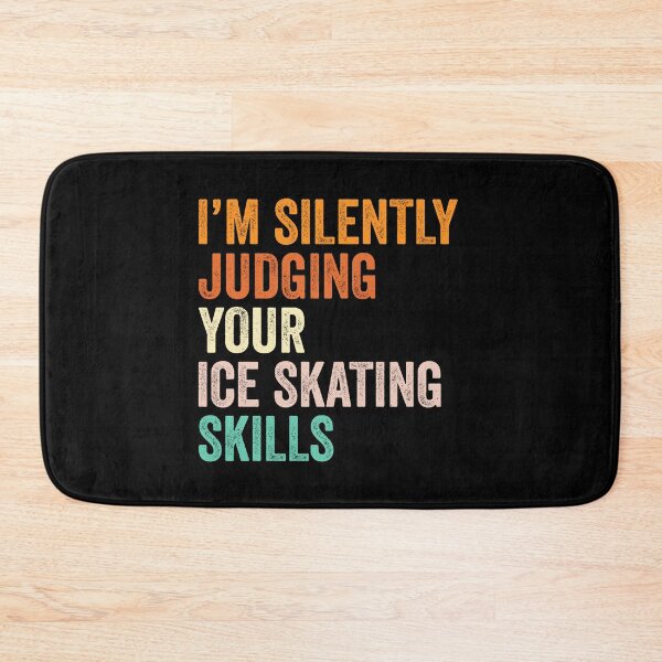 Item preview, I'm Silently Judging Your Ice skating Skills T Shirt, Funny Cool Ice skating Lovers Mens Womens Girls Birthday Christmas Gift Idea designed and sold by xlnv.