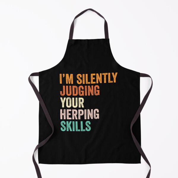 Item preview, I'm Silently Judging Your Herping Skills T Shirt, Funny Cool Herping Lovers Mens Womens Girls Birthday Christmas Gift Idea designed and sold by xlnv.