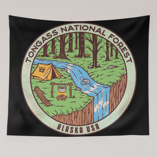Item preview, Tongass National Forest River Camp designed and sold by JordanHolmes.
