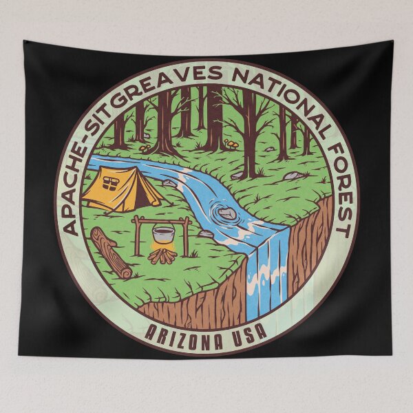 Item preview, Apache-Sitgreaves National Forest River Camp designed and sold by JordanHolmes.