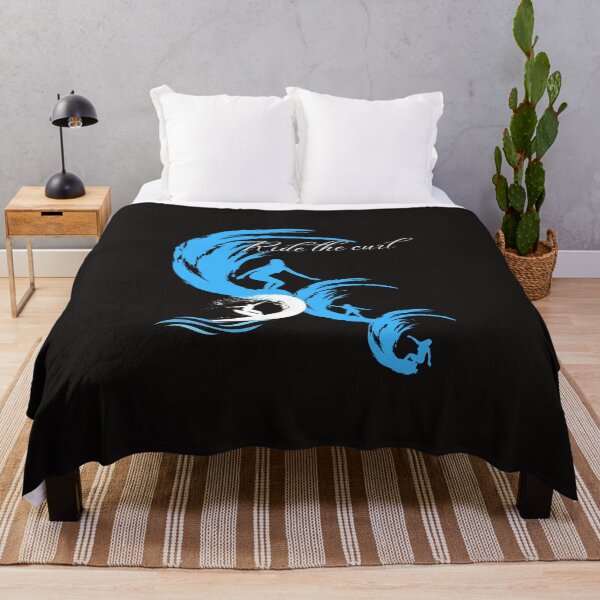 Item preview, ride the Curl graphic shirt, tee.  womans , mens , unisex, surfing  designed and sold by Kim  Loftis.