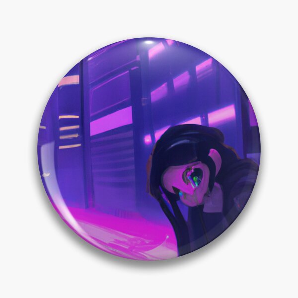 Item preview, Cyberpunk girl in a city (DALL-E Art) designed and sold by emoartwork.
