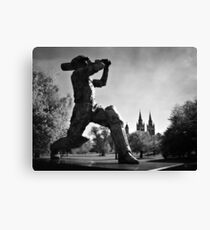 Sir Donald Bradman Canvas Print